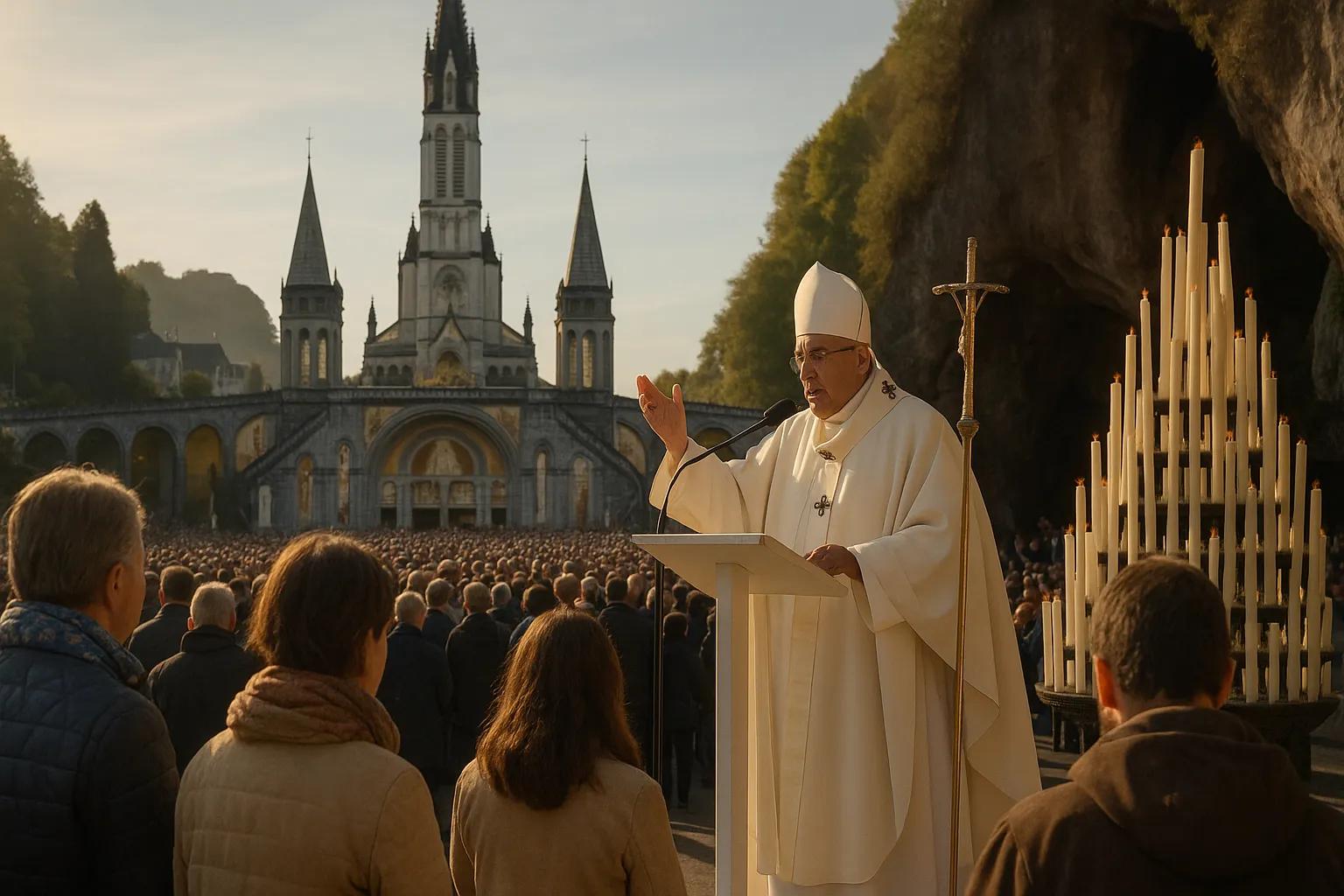 Il Papa a Lourdes: Necessaria una conversione della Chiesa per guarire