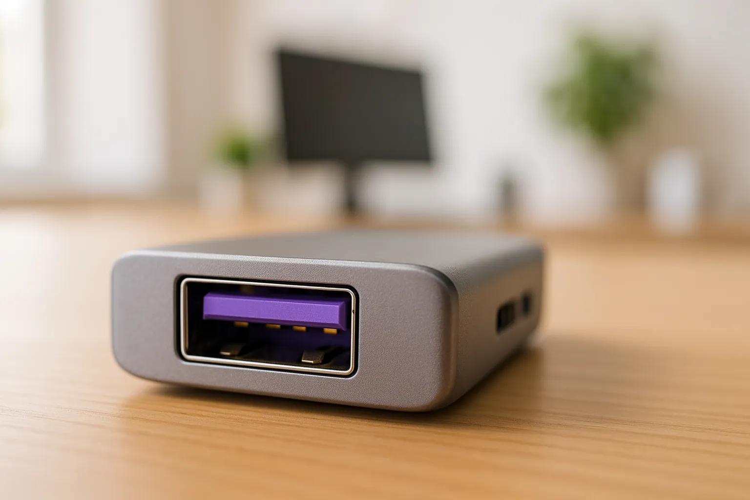 Cosa indica una porta USB viola: compatibilità e ricarica