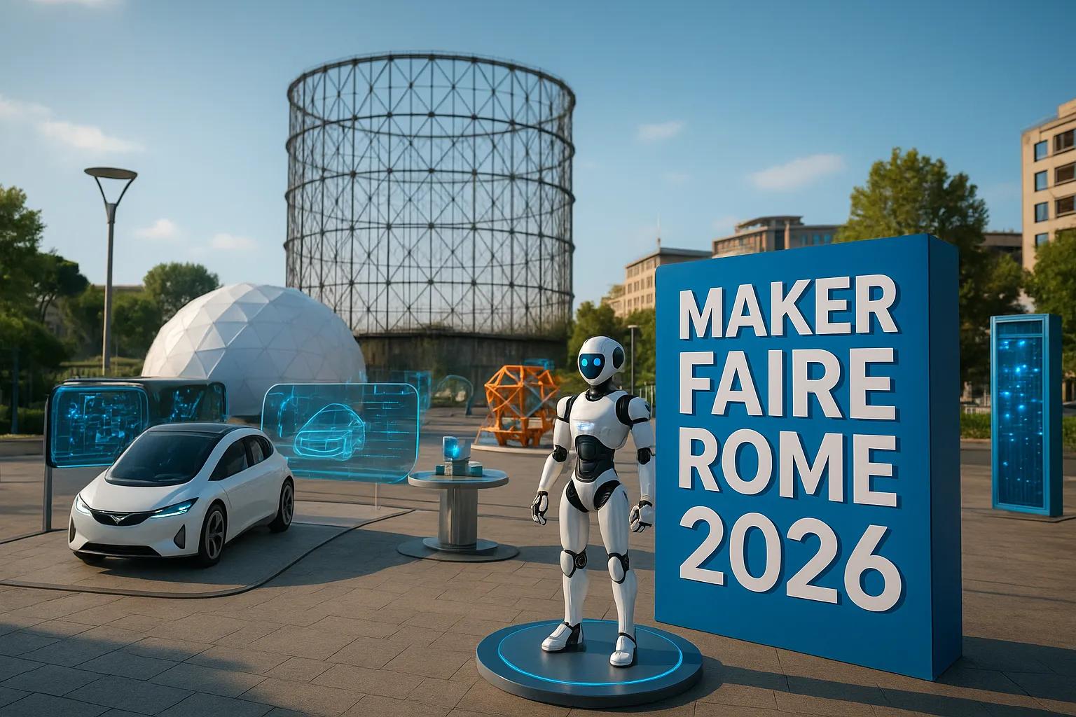 Maker Faire Rome 2026: Tecnologia e innovazione al Gazometro Ostiense