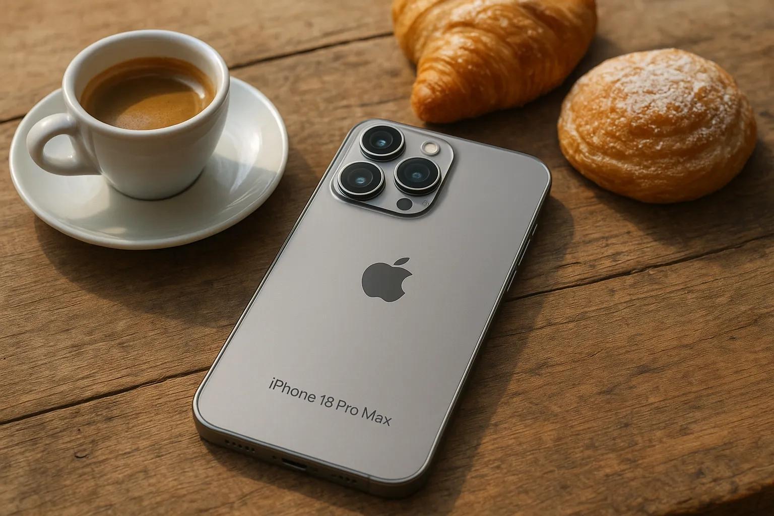 iPhone 18 Pro Max: un aumento di peso che non passa inosservato