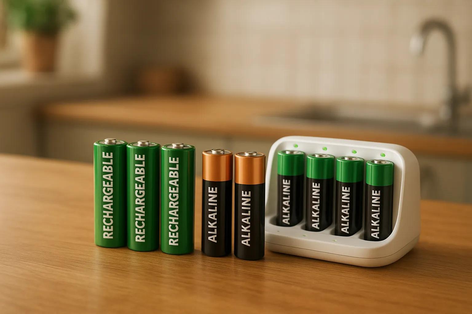 Batterie Ricaricabili vs Alcaline: Uso e Vantaggi a Confronto
