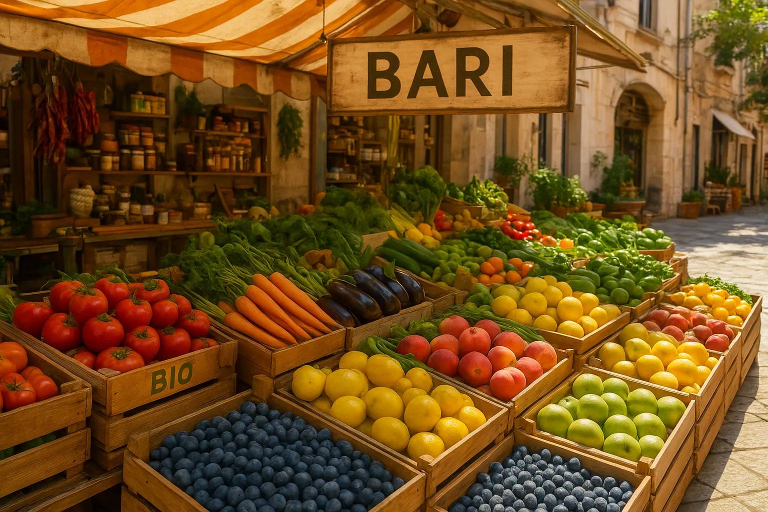 Cibo biologico: i benefici per la salute e dove trovarlo a Bari