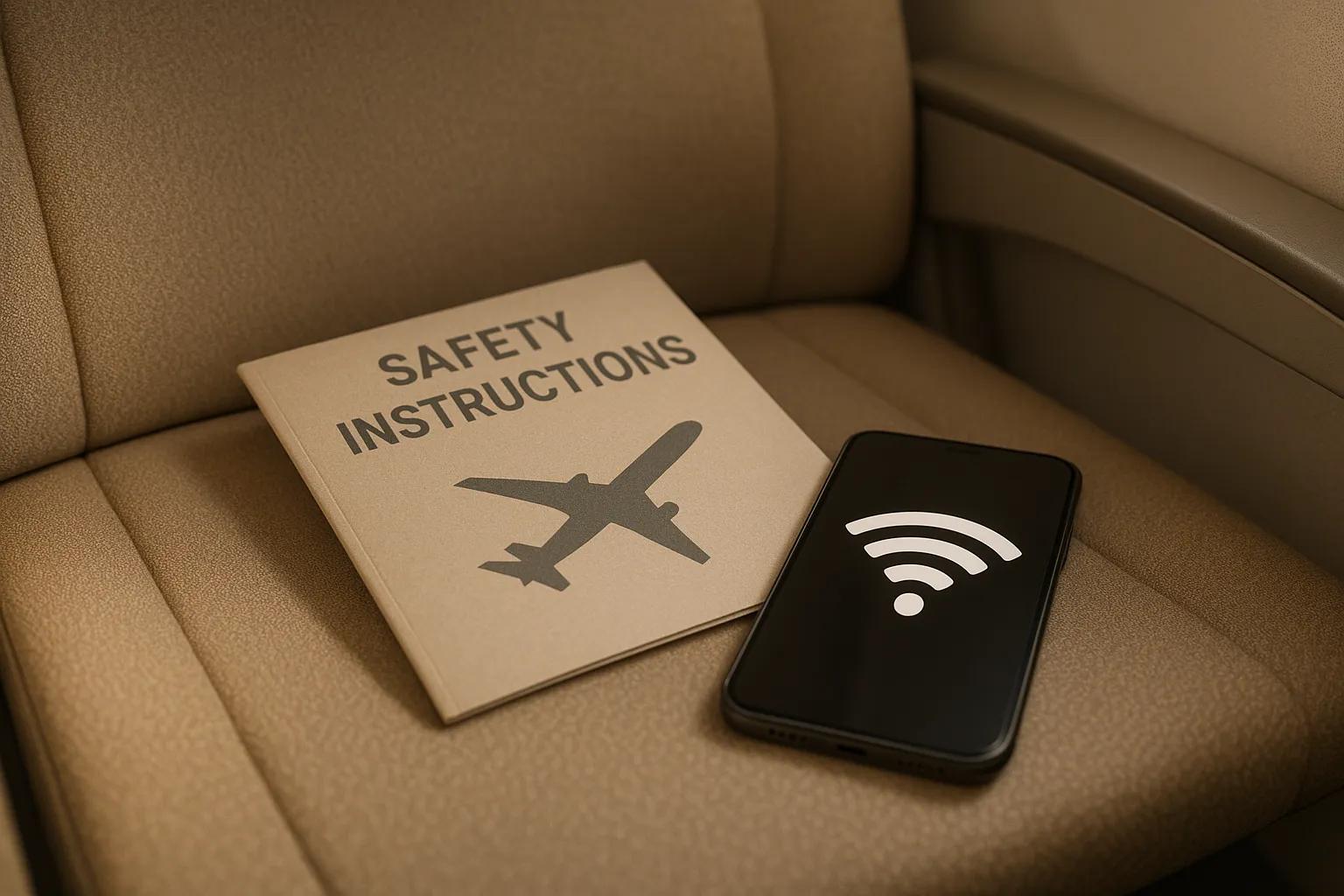 Modalità aereo richiesta sui voli nonostante il Wi-Fi disponibile
