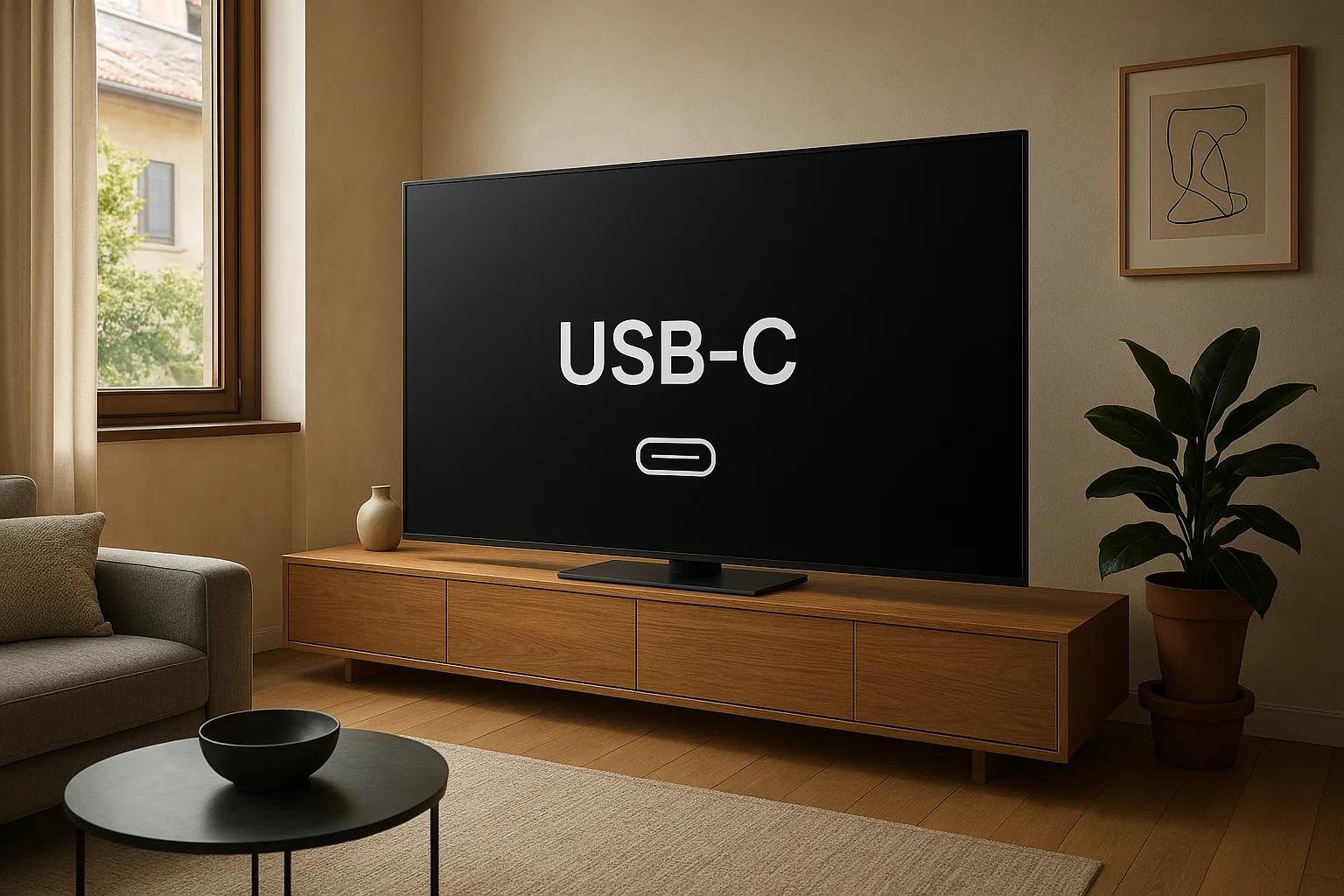 Le Smart TV del 2026 potrebbero integrare porte USB-C: una svolta necessaria