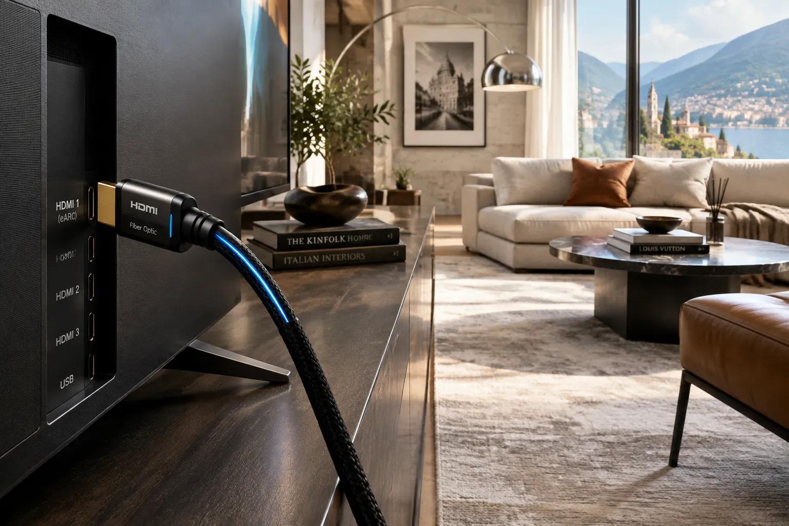 Fibra Ottica nei Cavi HDMI: Quando Conviene Sceglierla