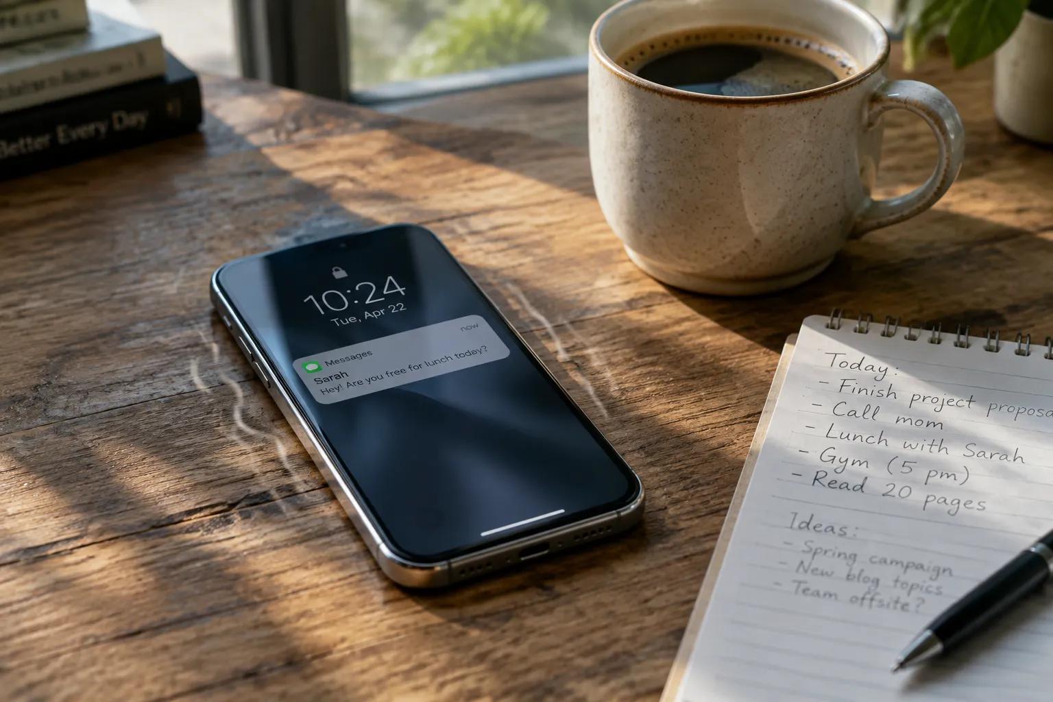 Perché l'iPhone vibra senza notifiche visibili