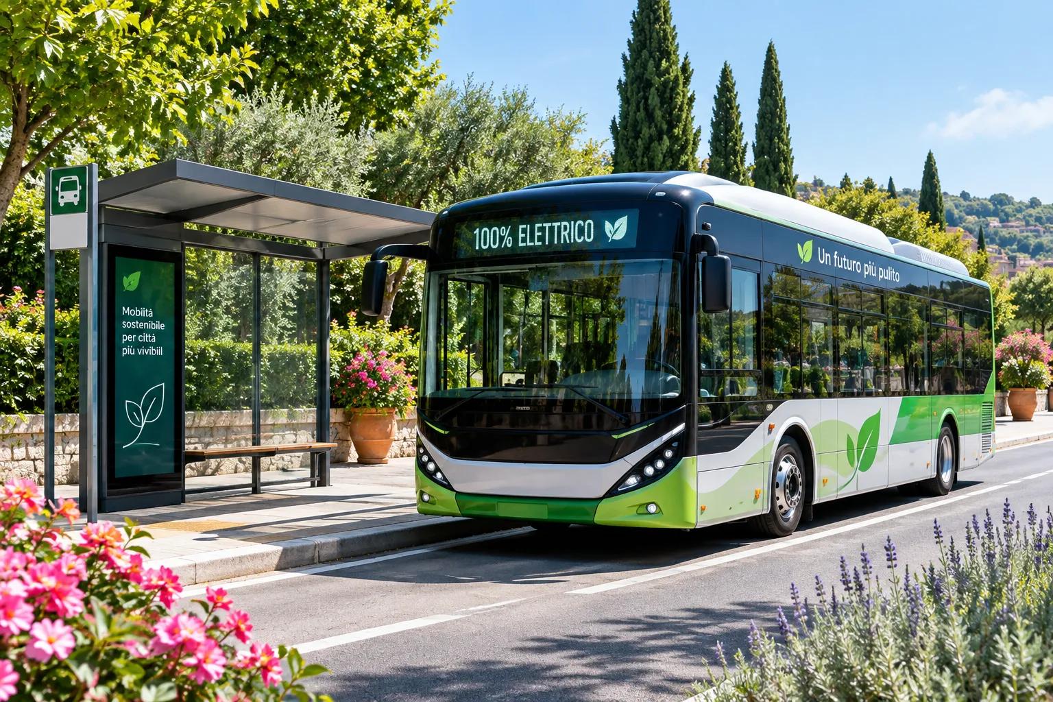 Roma Fiumicino: Arrivano Quattro Autobus Elettrici per il Trasporto dei Passeggeri