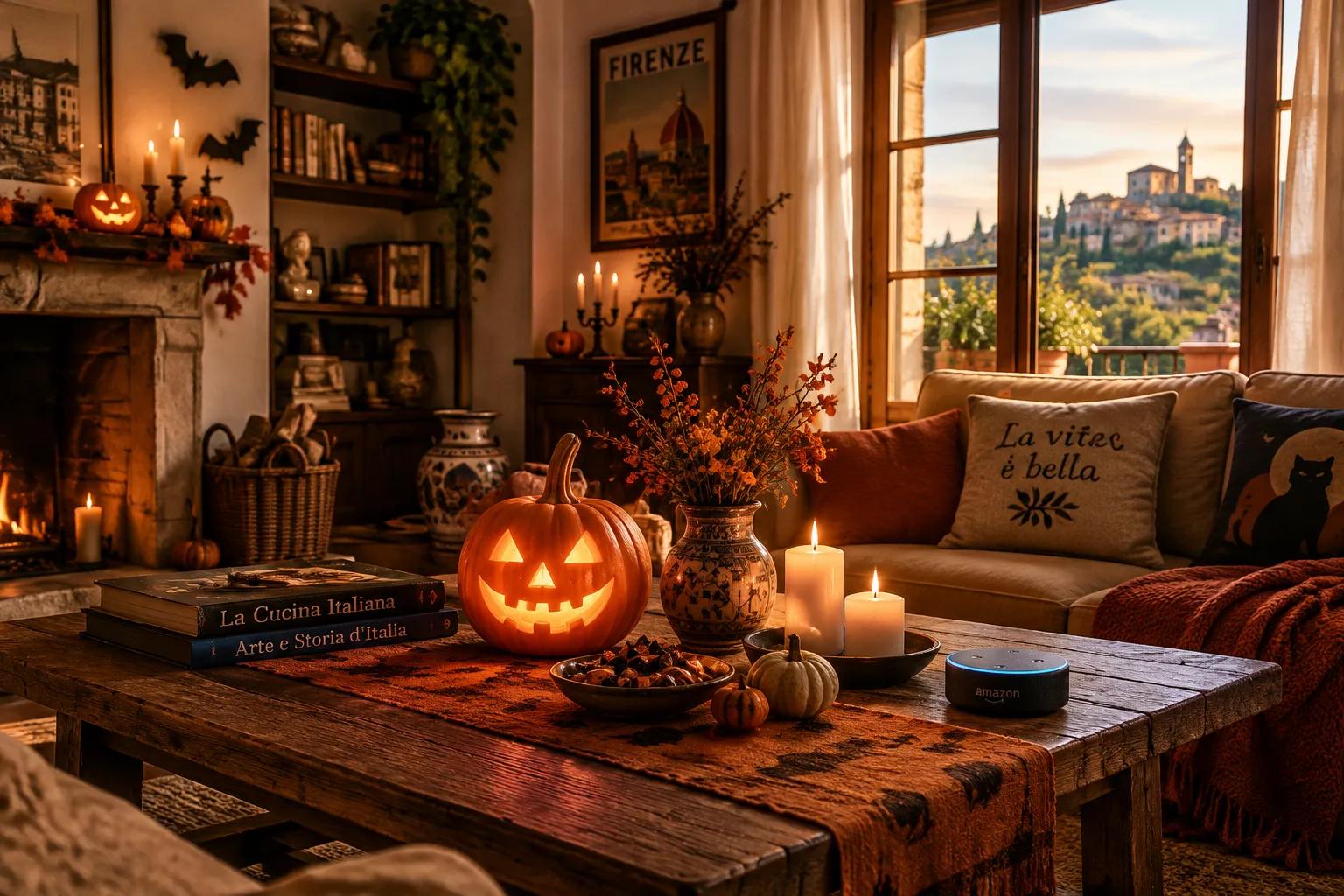 Halloween con Alexa: un'esperienza coinvolgente con storie e luci a tema
