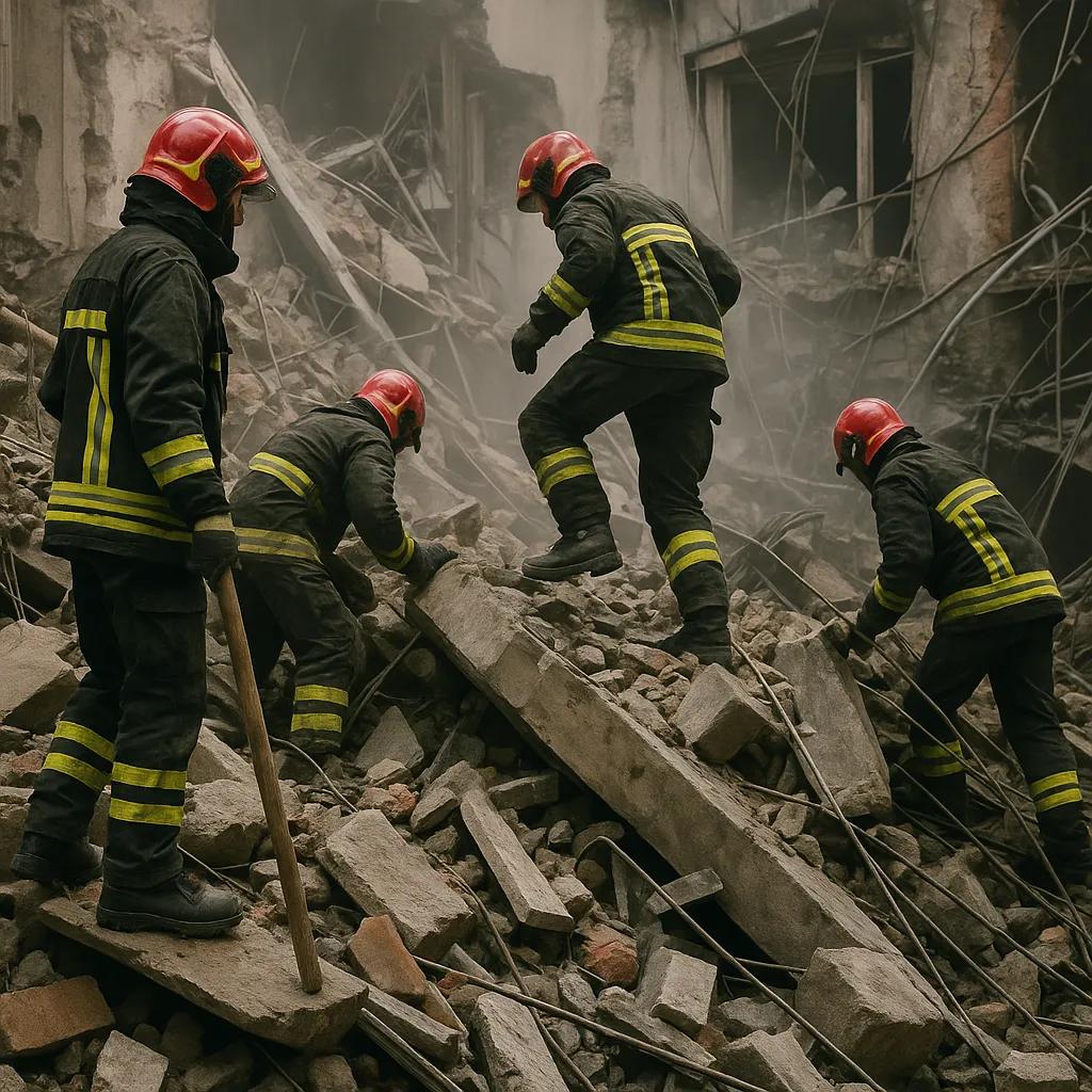 Crollo Edificio a Messina: Vigili del Fuoco Continuano la Ricerca dei Dispersi