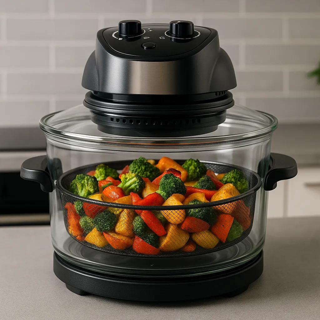 Friggitrici ad aria in vetro: la novità che cambia i piccoli gesti in cucina