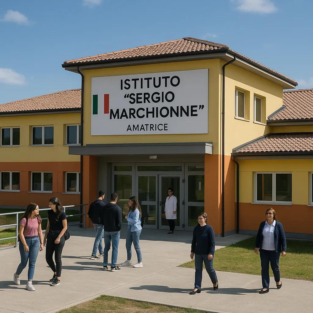 Scuola Sergio Marchionne Amatrice, Mattarella in visita all’istituto
