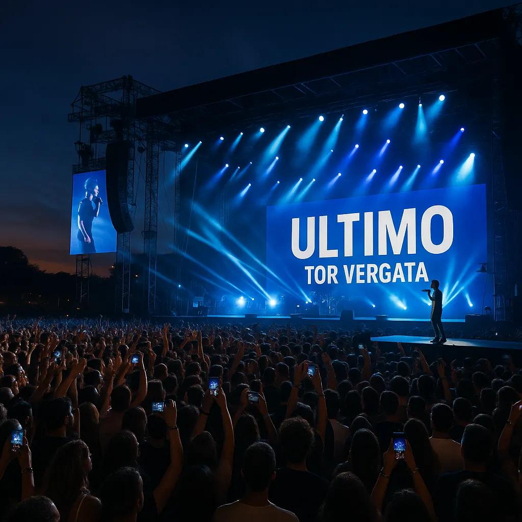 Ultimo – Tutto. Live a Tor Vergata, incassi record al debutto
