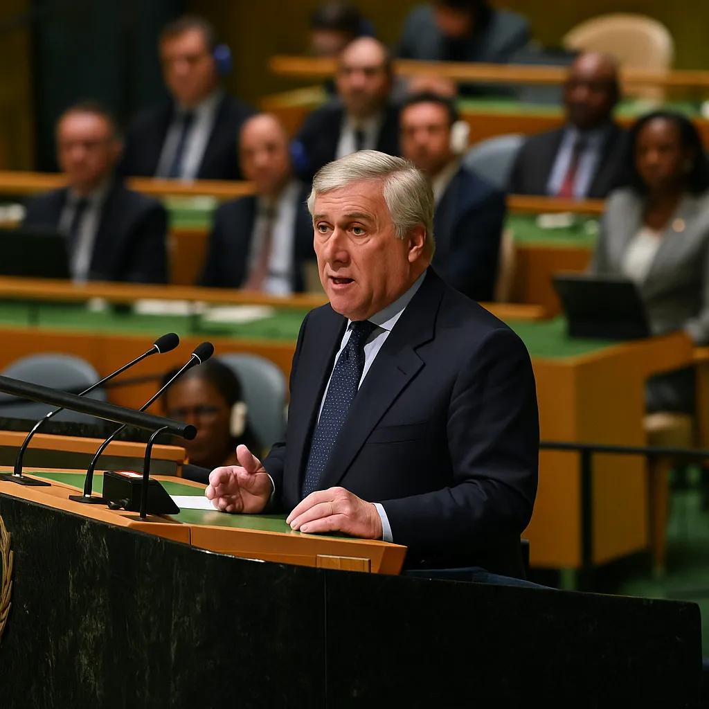 Antonio Tajani, Iran all’Assemblea Generale ONU: “Cambi tono”
