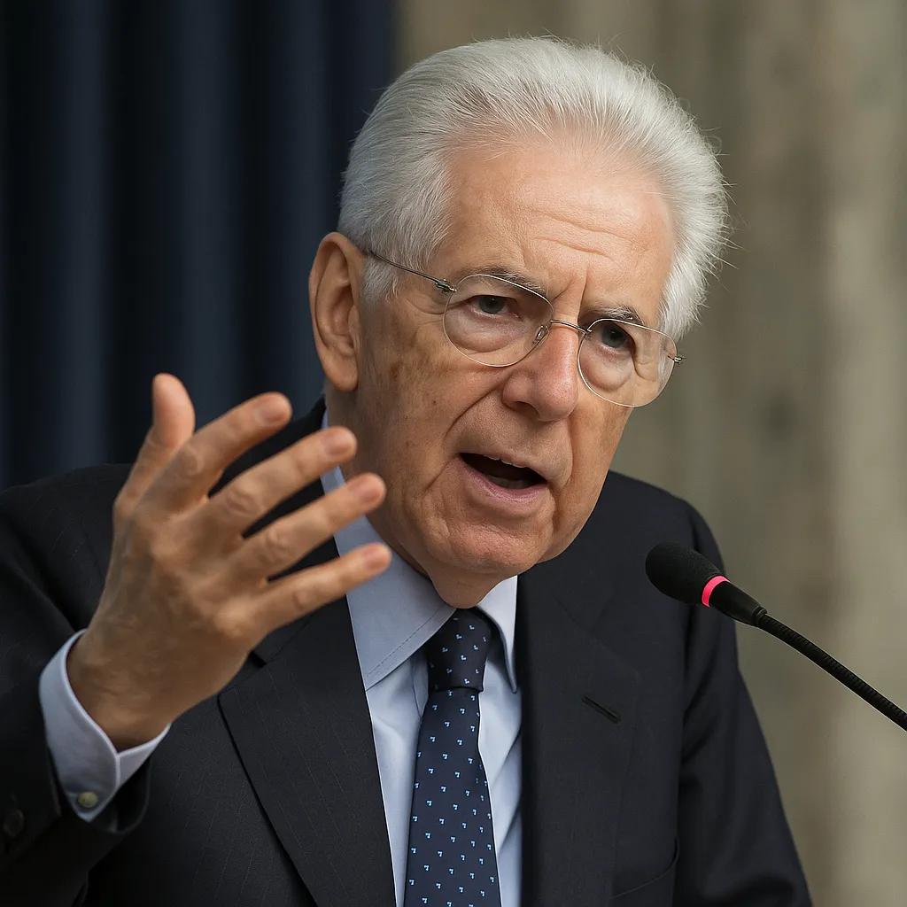 Mario Monti commenta la crescita politica di Roberto Vannacci