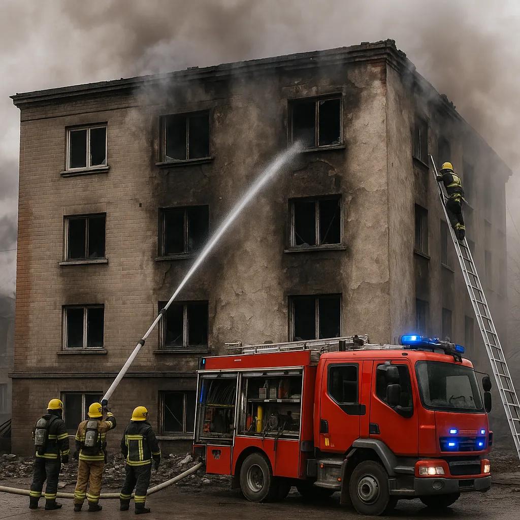 Tragedia a Lucca: due morti e 13 feriti in un incendio