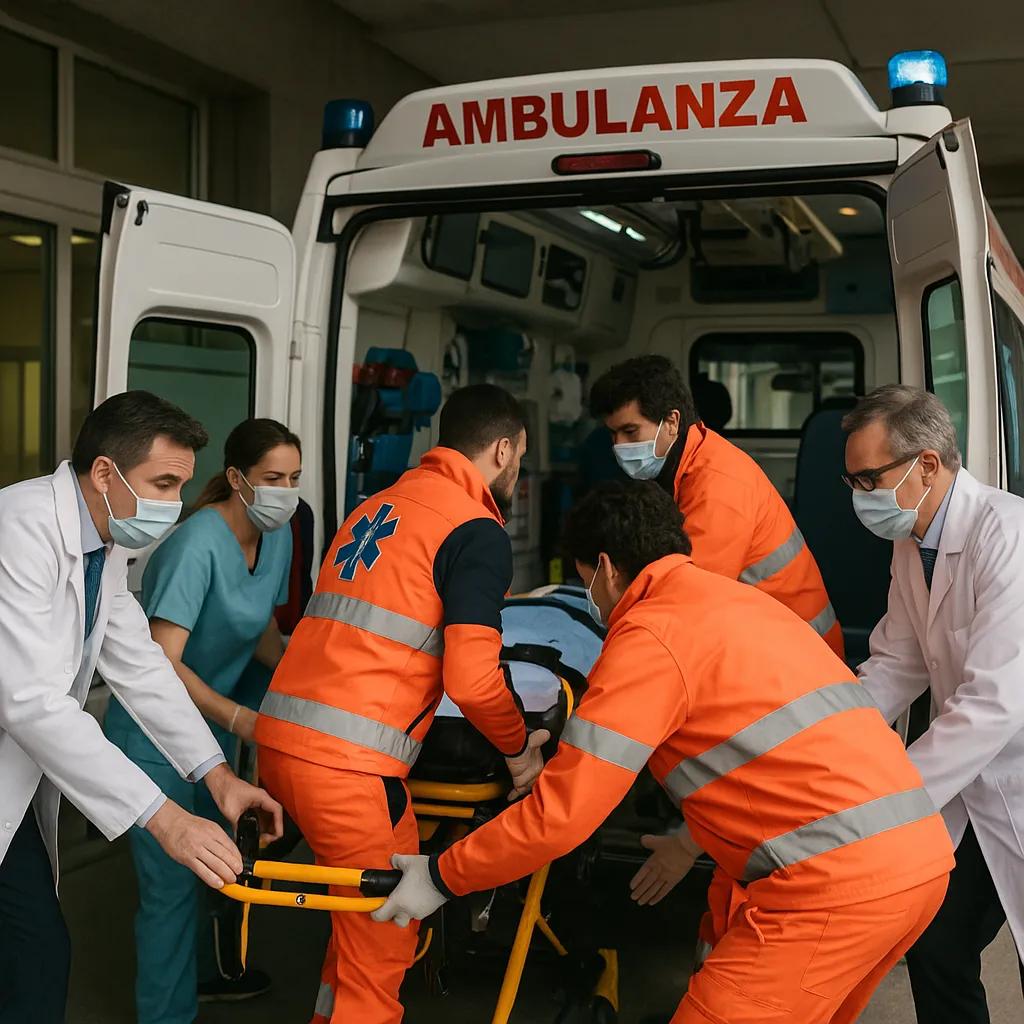 Trasferimento urgente di neonato cardiopatico al Bambino Gesù di Roma