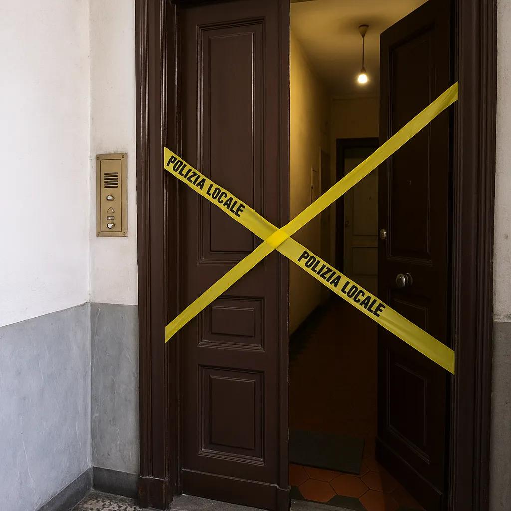 Cadavere smembrato scoperto a Torino in un appartamento nel quartiere Madonna di Campagna