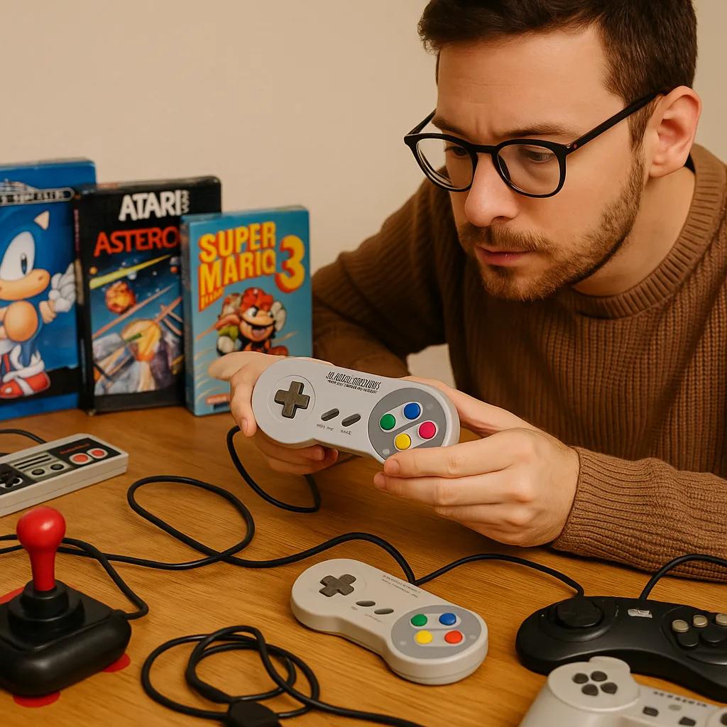 Il Valore dei Rari Accessori Retro Gaming da Collezione