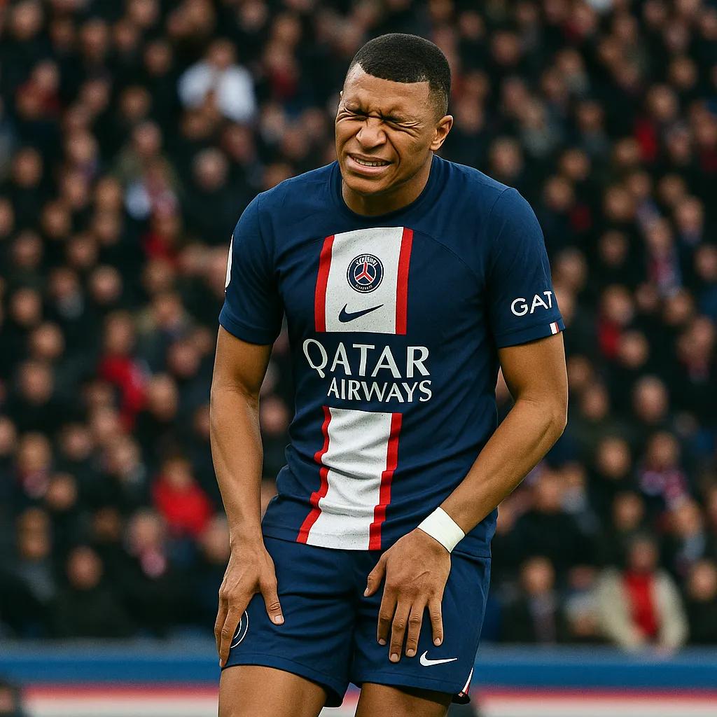 Infortunio per Kylian Mbappé: problema al ginocchio dopo la vittoria in Turchia