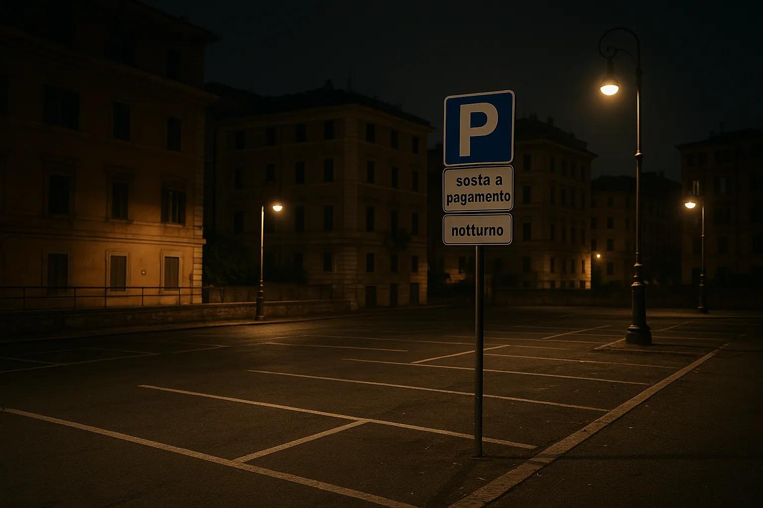 Roma: sosta notturna a pagamento nei parcheggi di scambio