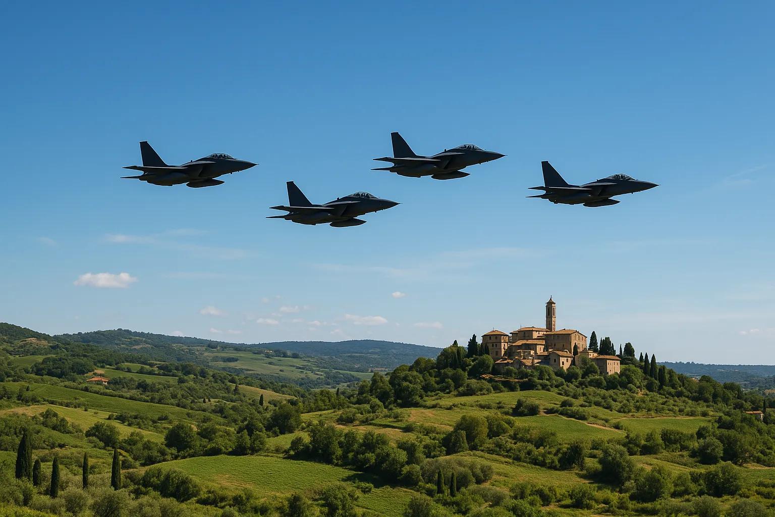 Esercitazione NATO Steadfast Noon: coinvolti cieli italiani per dieci giorni