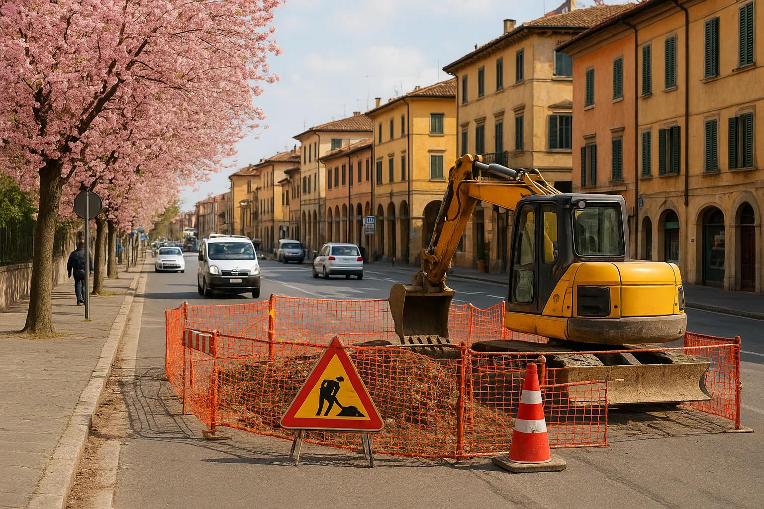 Cantiere Acea in via Stimigliano: disagi e ritardi per i residenti