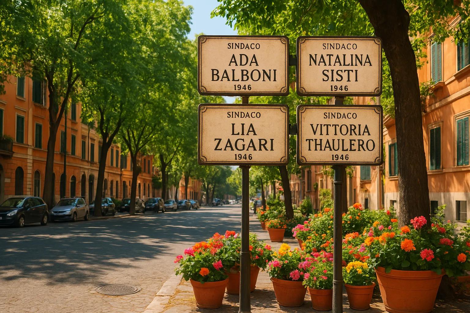 Intitolazione delle strade a Roma: un omaggio alle prime sindache del 1946