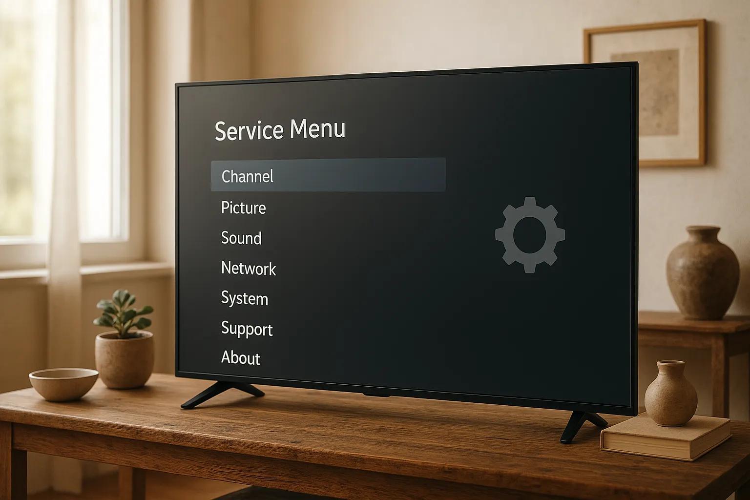L'uso dei menu di servizio nei televisori: precauzioni e rischi