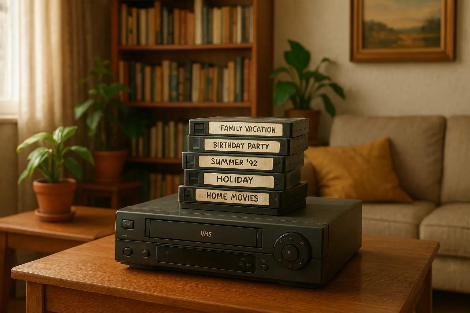 Come digitalizzare le videocassette VHS prima che sia troppo tardi