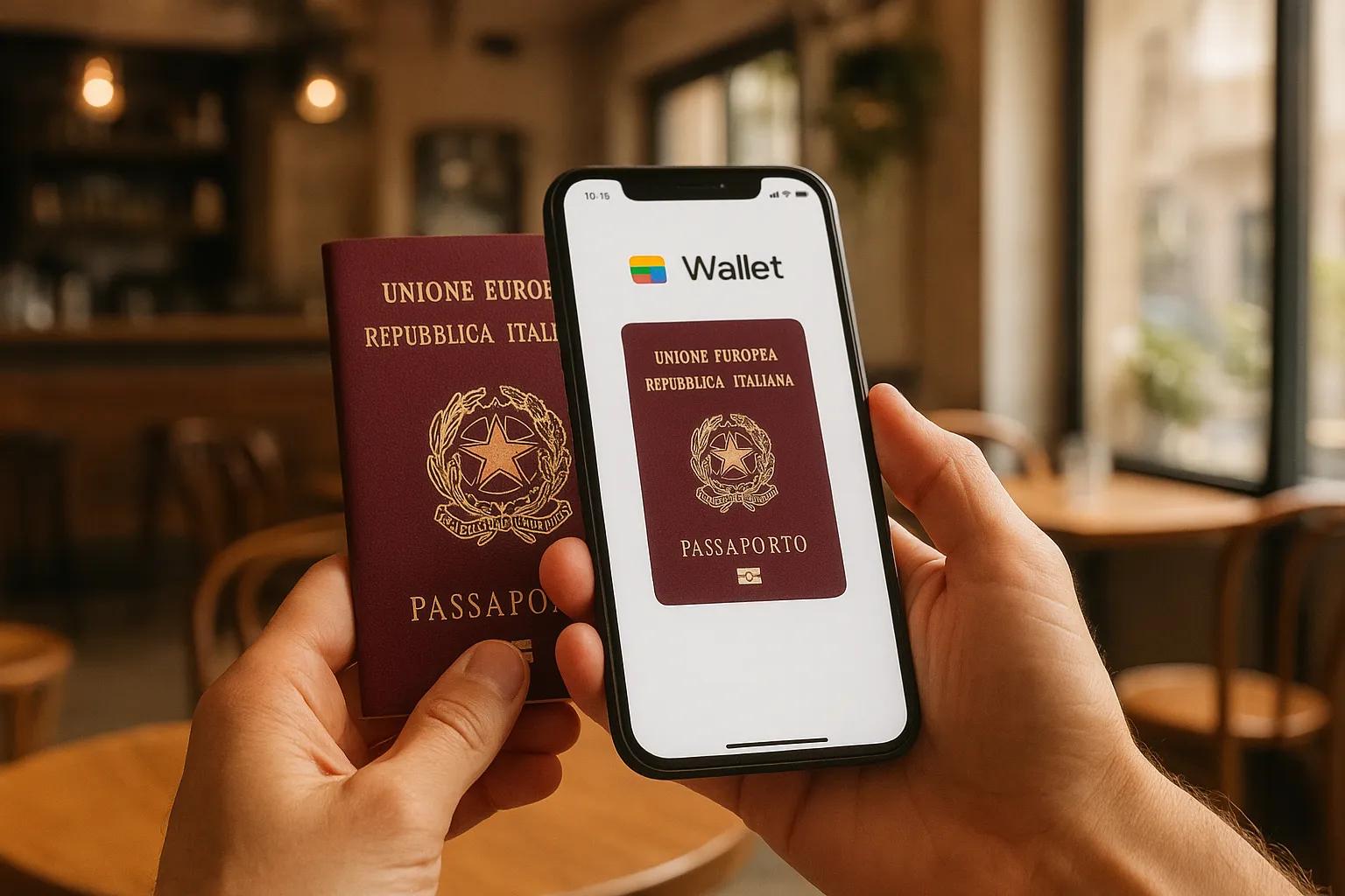 Come aggiungere il passaporto italiano su Google Wallet