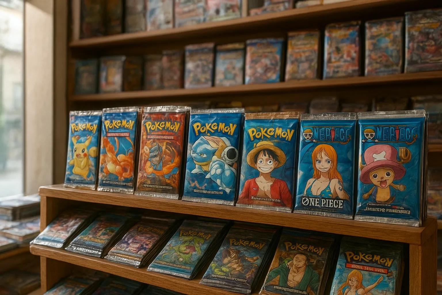 Furto di carte Pokémon e One Piece a Ladispoli: danni ingenti al Nena Store