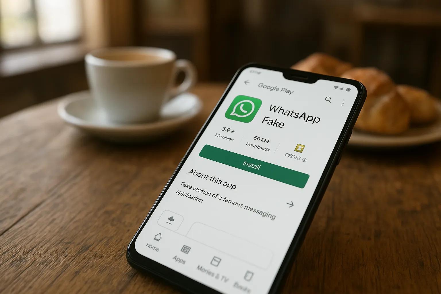 Falso WhatsApp sul Play Store: oltre 500.000 download prima della rimozione