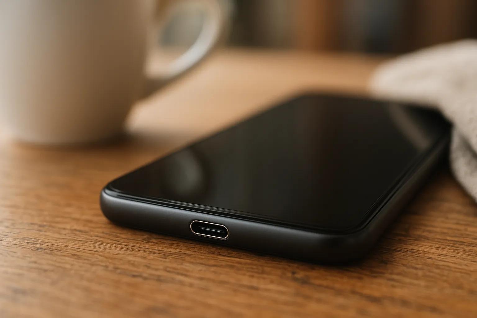 Come proteggere il connettore USB-C dello smartphone da pelucchi e danni