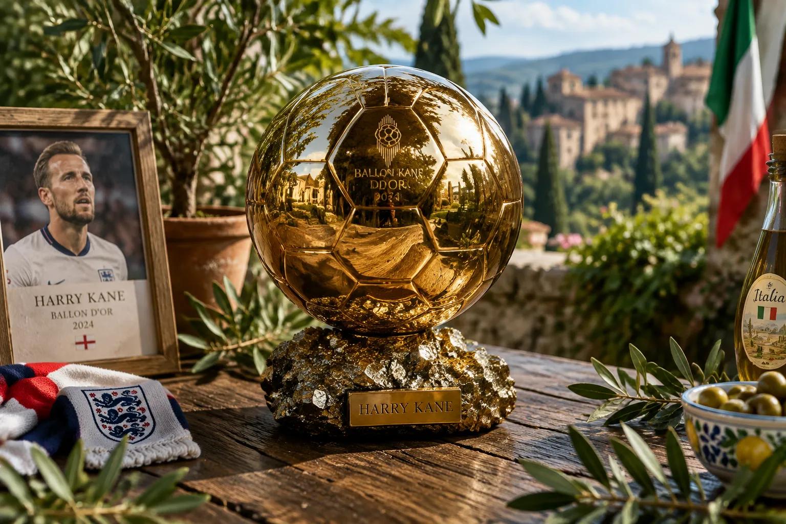 Harry Kane trionfa al Pallone d'Oro 2026 a Londra