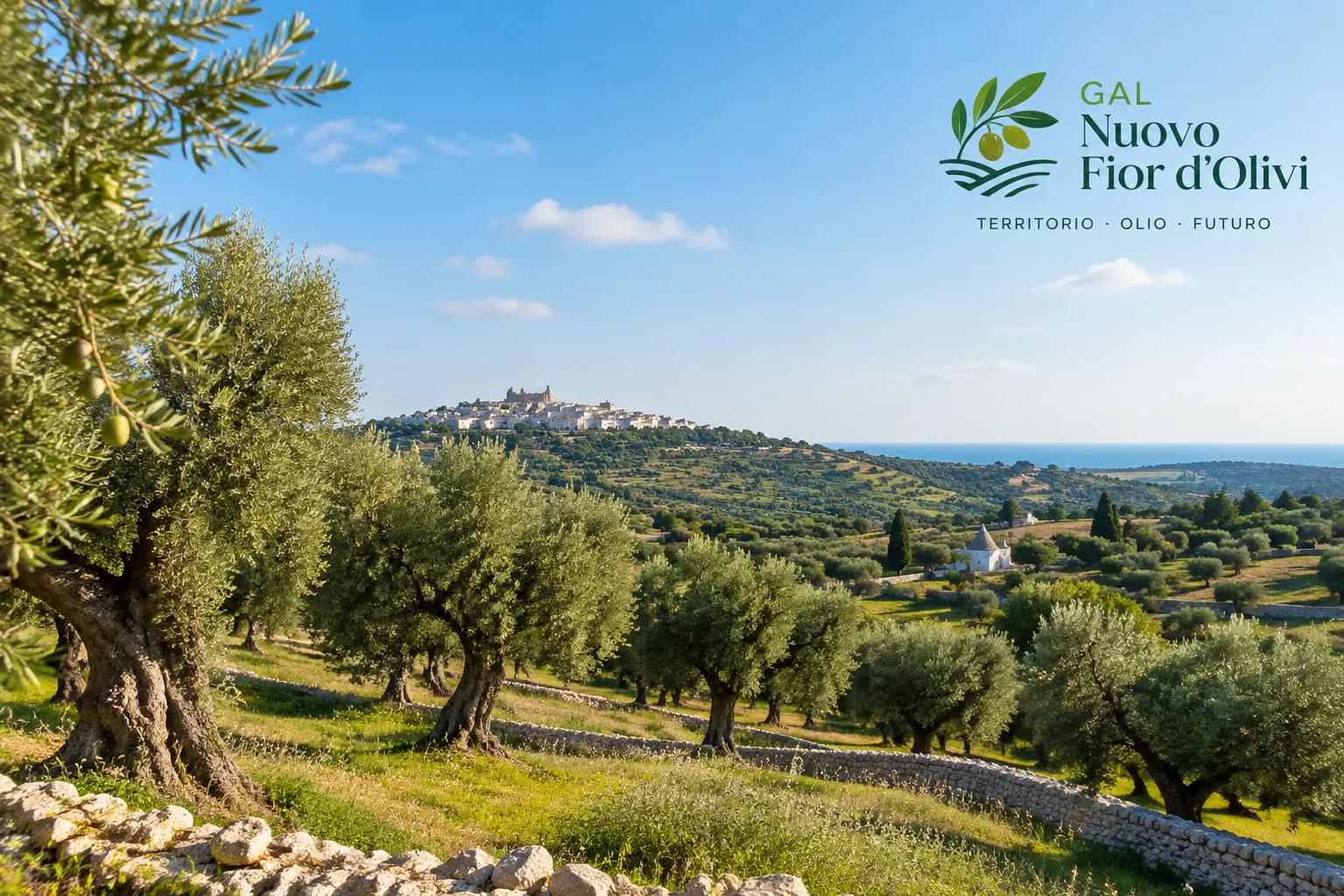 Aperto il nuovo bando Gal Nuovo Fior d'Olivi in Puglia