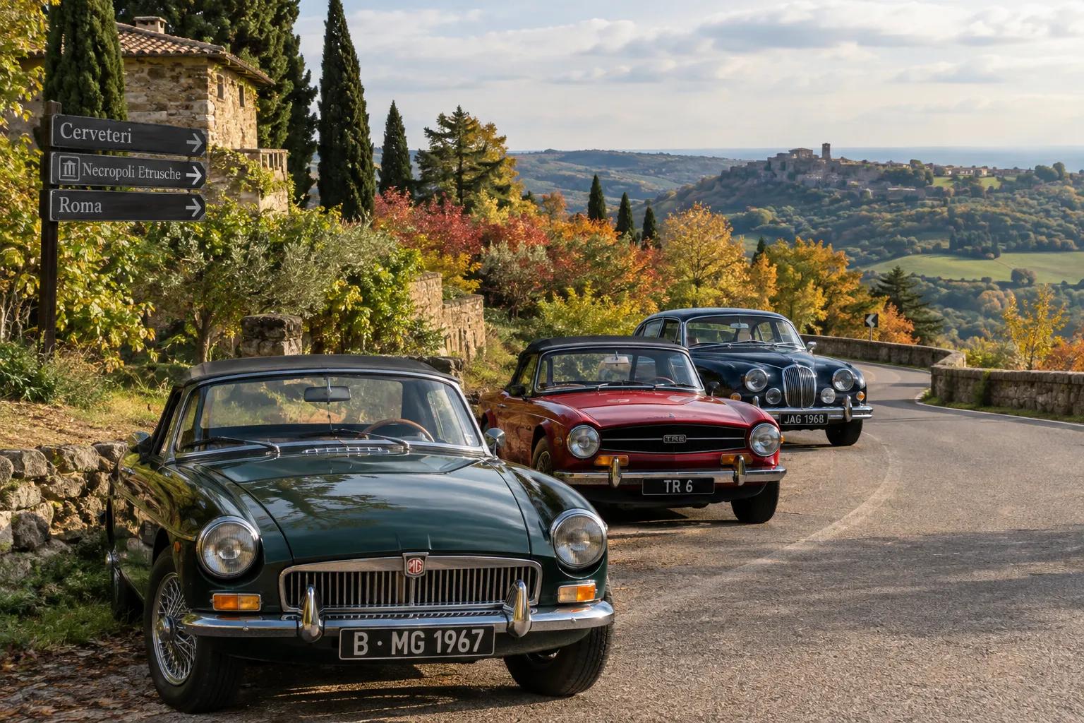 British Day Preview: auto storiche inglesi a Cerveteri il 31 ottobre 2026