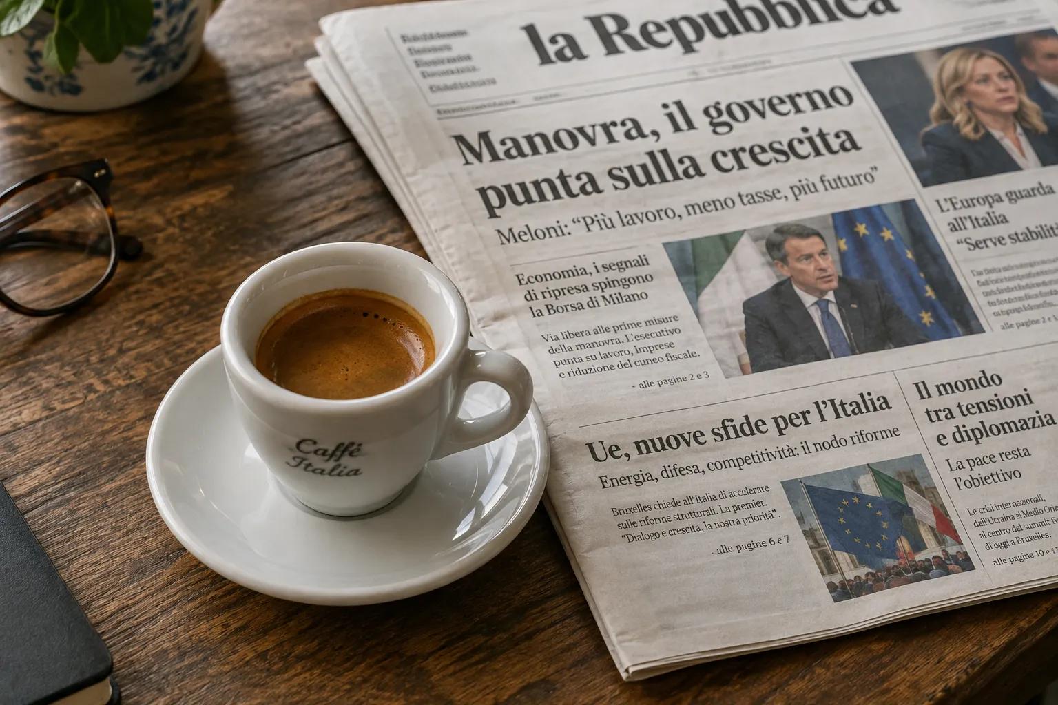 Giorgia Meloni rivendica la vicinanza a Trump e dialoga con Biden