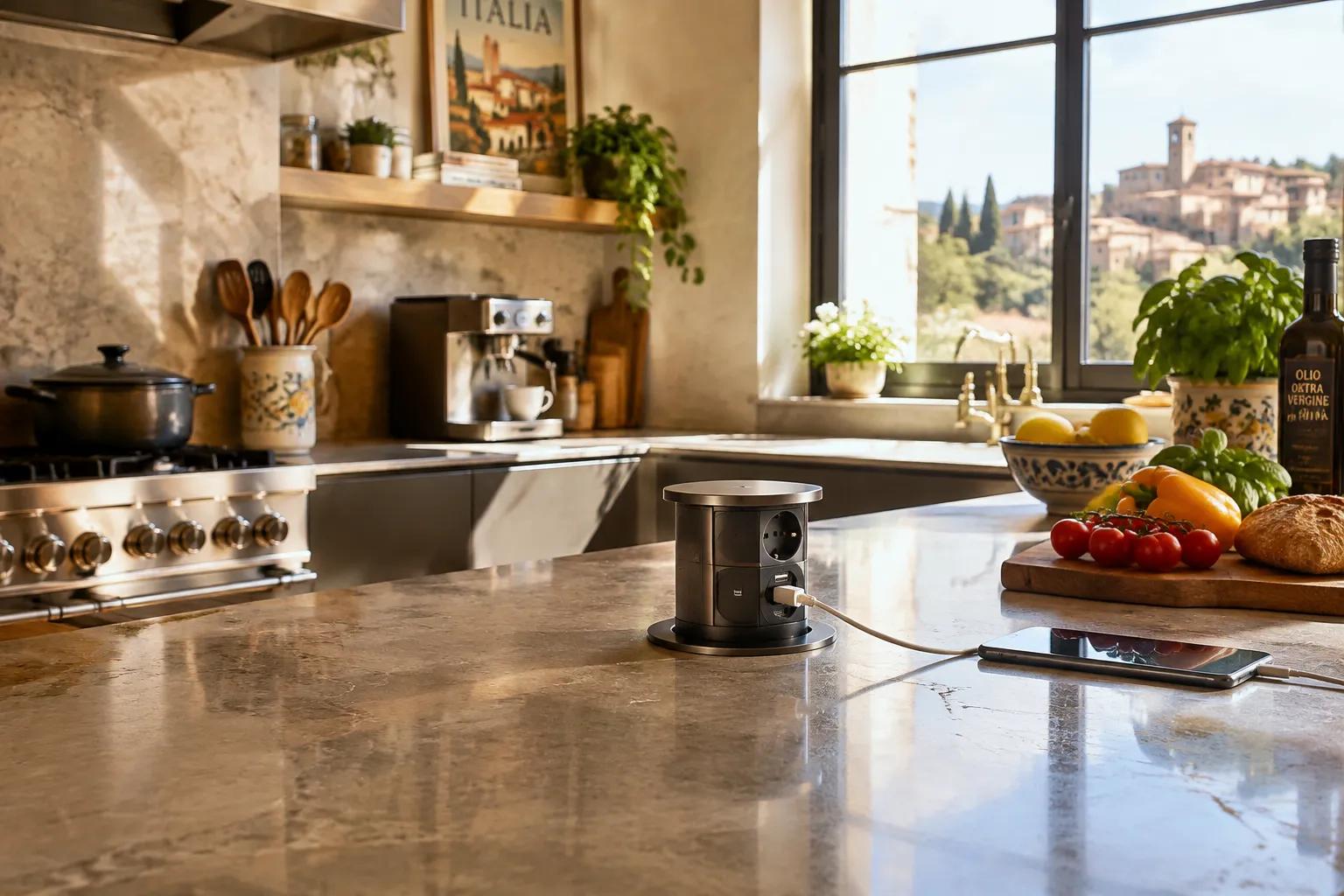 Valutazioni sulle prese a montaggio esterno per cucina e bagno