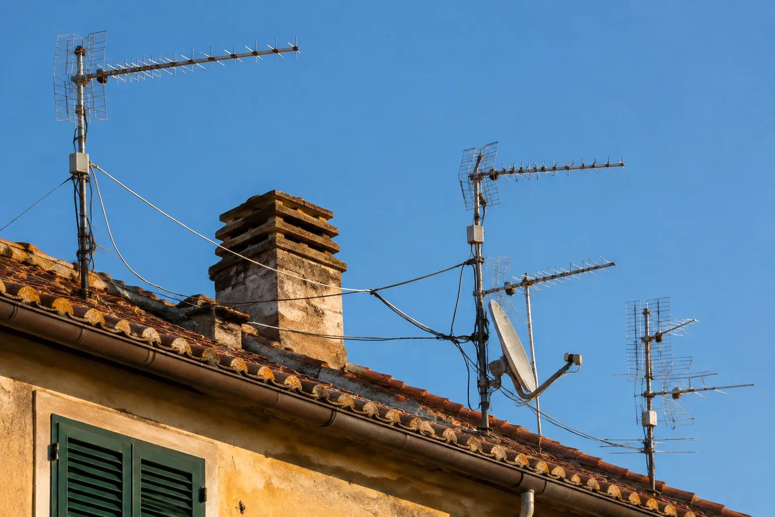 Problemi di ricezione TV in Italia: il ruolo di antenne e cavi